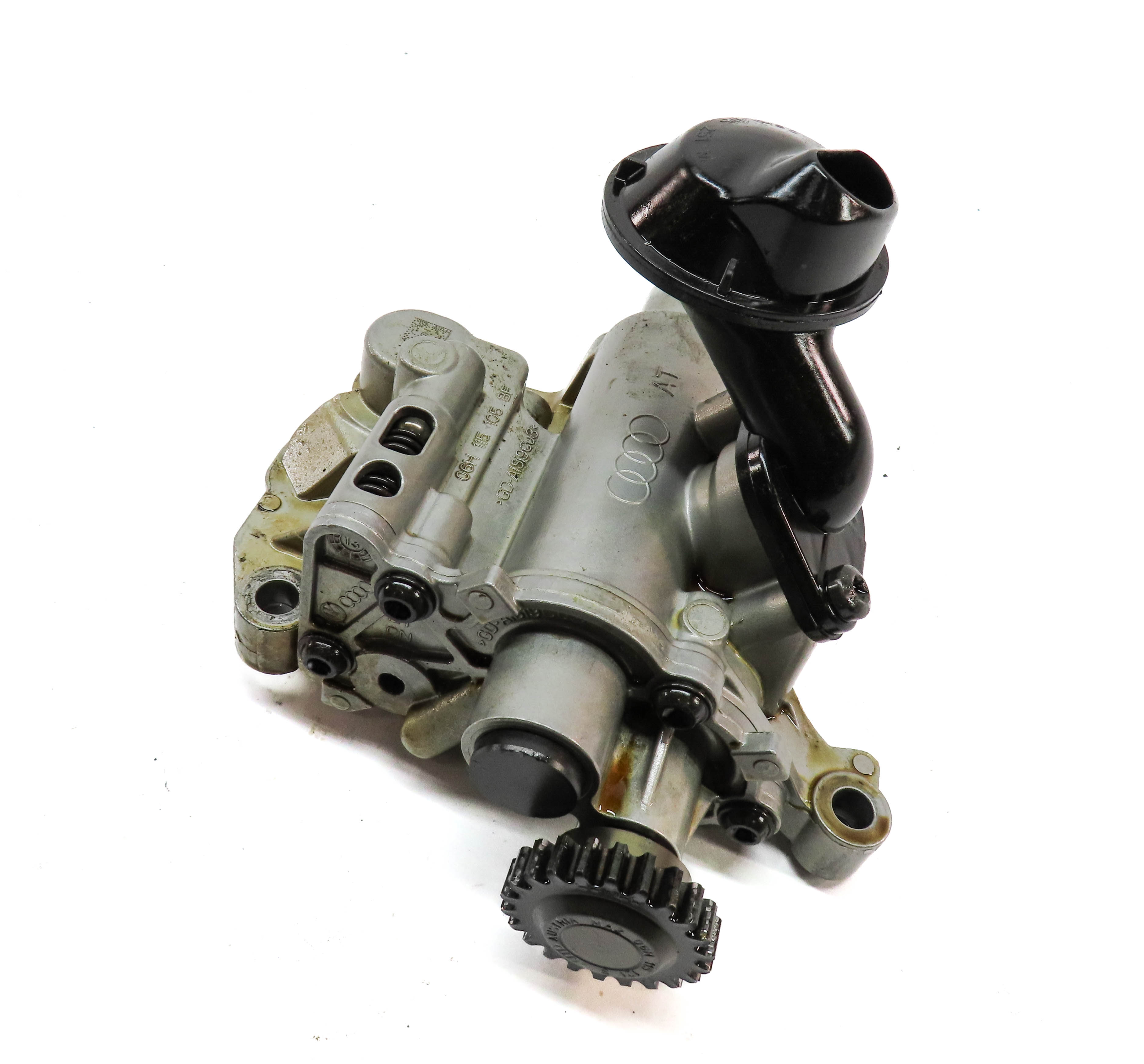 2015 AUDI A4 (B8 8K) 2.0L (CAED) ENGINE MOTOR OIL FLUID PUMP w/ PICK UP TUBE — exact item pictured